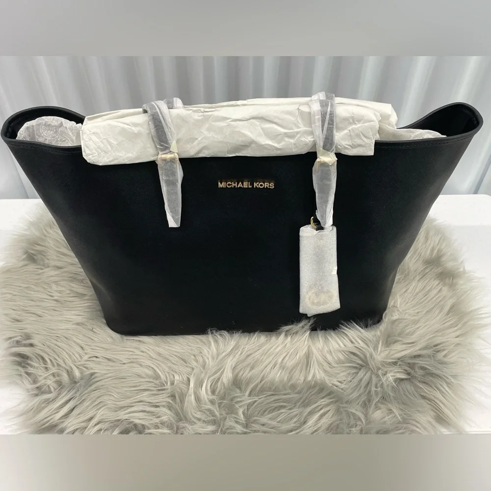 Michael Kors Jet Set Saffiano Travel Tote Bag-NWT - Picture 6 of 9